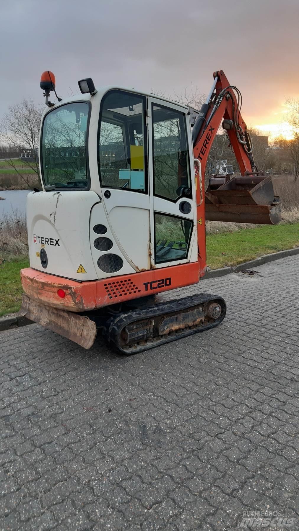 Terex TC20 Mini Escavadoras <7t