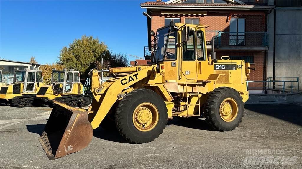 CAT 916 Pás carregadoras de rodas