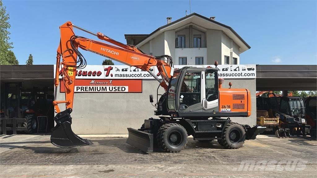 Hitachi ZX140WT-3 Escavadoras de rodas