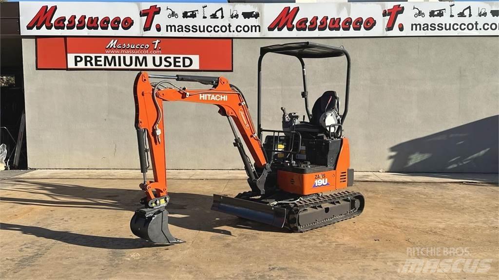 Hitachi ZX19U 5A YLR Mini Escavadoras <7t