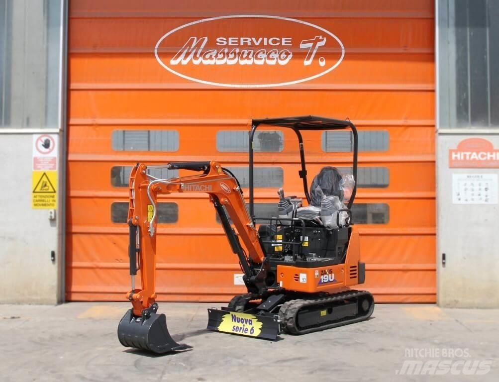 Hitachi ZX19U-6 Mini Escavadoras <7t