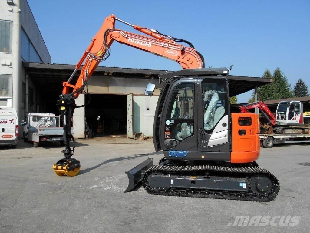 Hitachi ZX85US-5A Escavadoras florestais