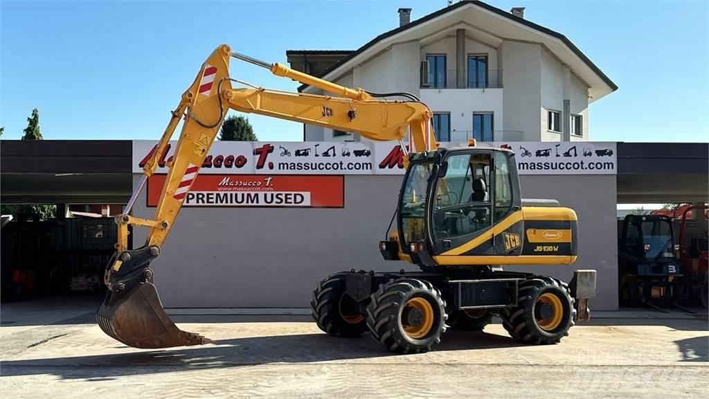 JCB JS130W 4x4 Escavadoras de rodas
