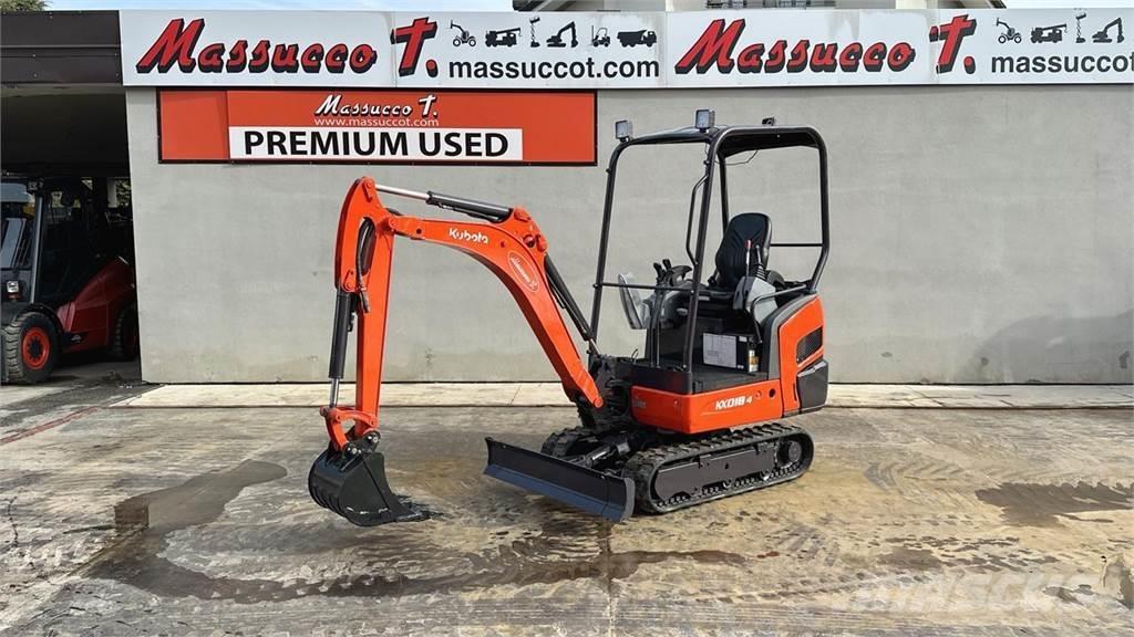 Kubota KX018-4 Mini Escavadoras <7t