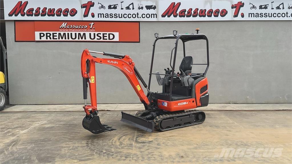 Kubota KX018-4 Mini Escavadoras <7t