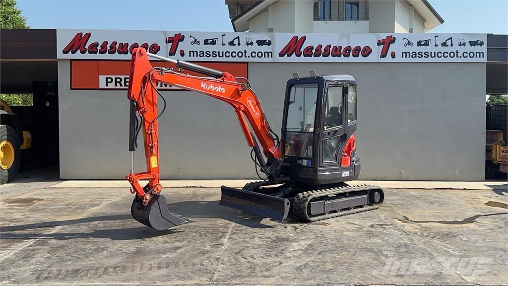 Kubota U35-3 Mini Escavadoras <7t
