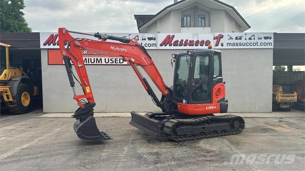 Kubota U55-4 Mini Escavadoras <7t