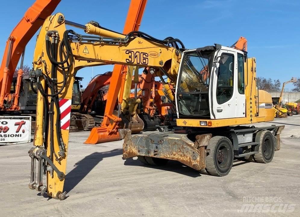 Liebherr A316 Escavadoras de rodas