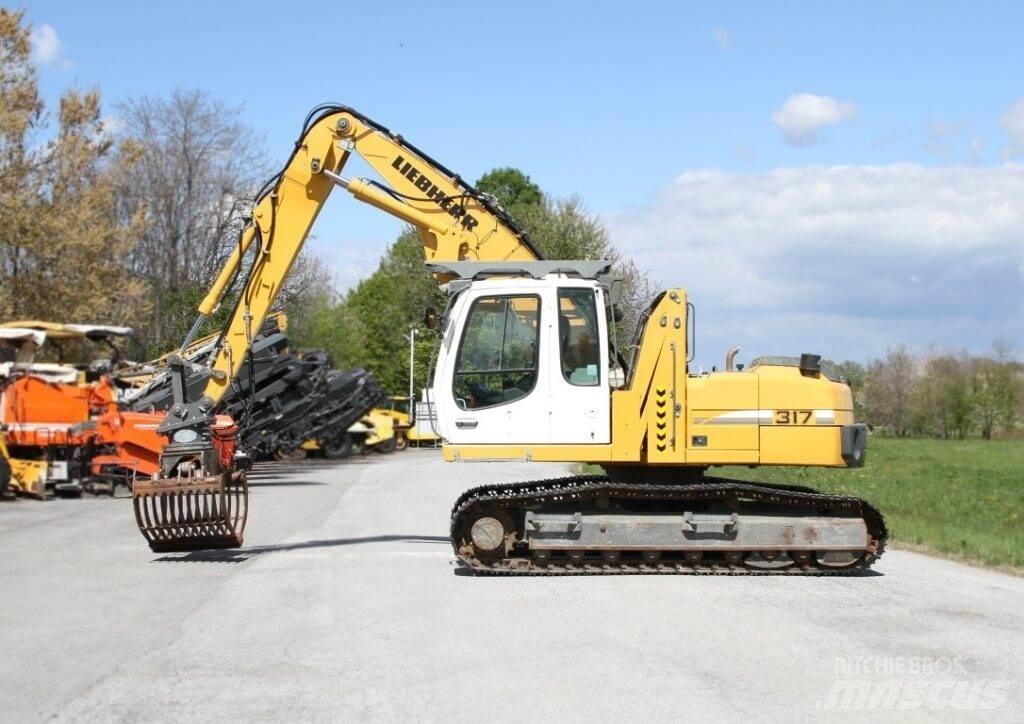 Liebherr R317 Litronic Escavadoras de rodas