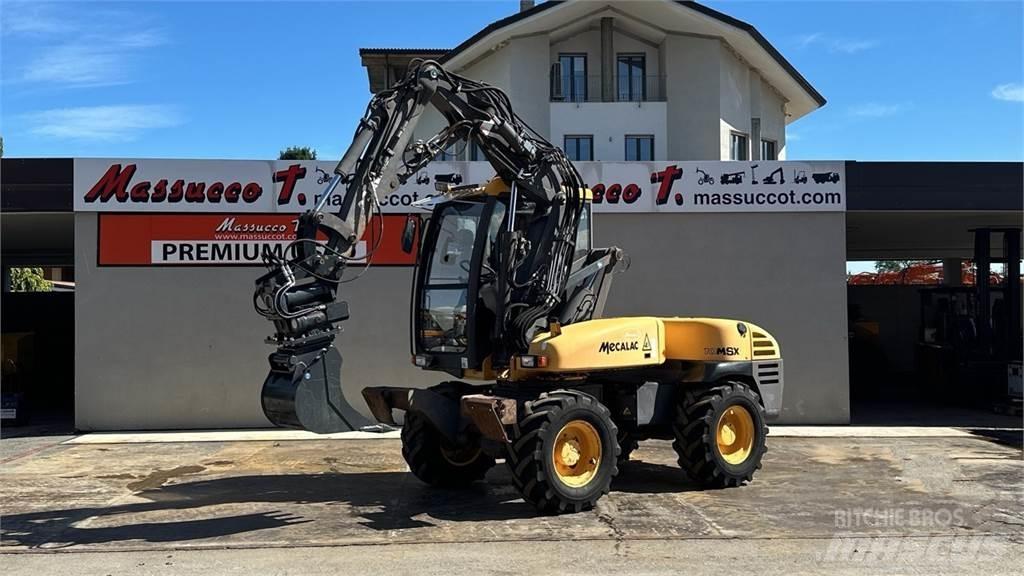 Mecalac 10MSX 4X4 Escavadoras de rodas