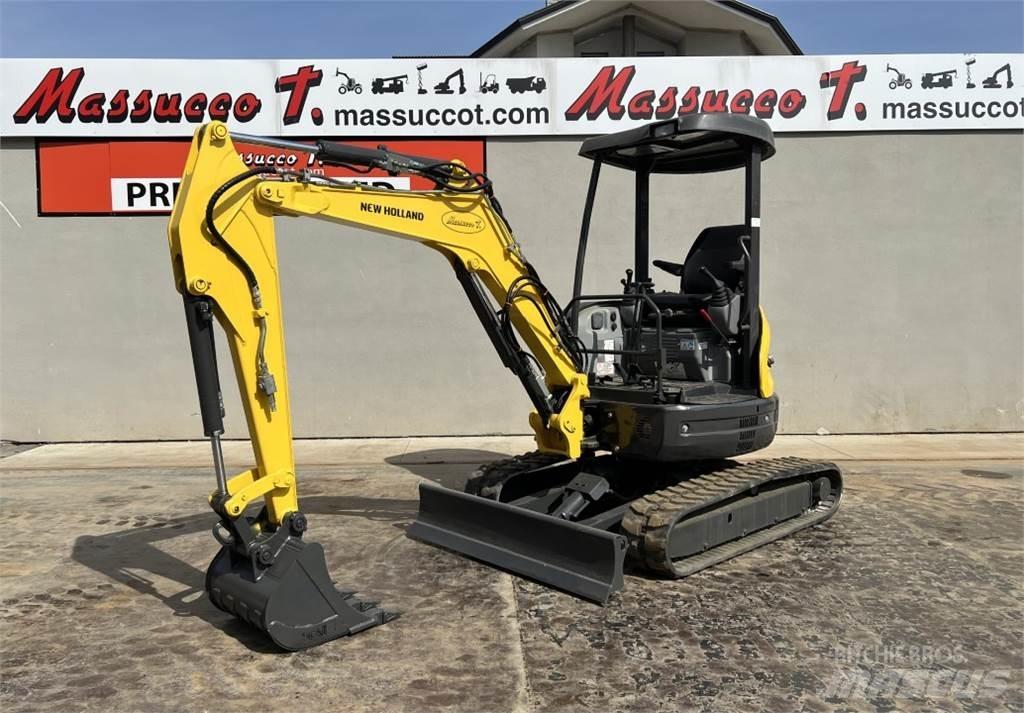 New Holland E29B SR Mini Escavadoras <7t