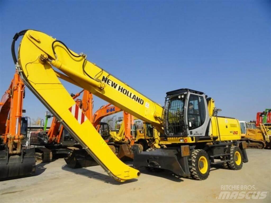 New Holland WE210 Escavadoras de rodas
