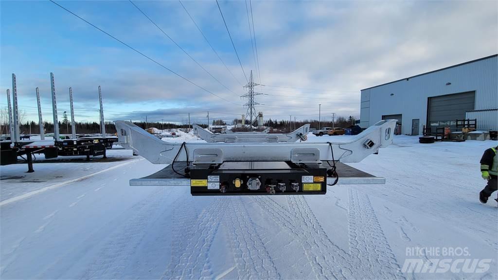 Deloupe King B Reboques de transporte de troncos