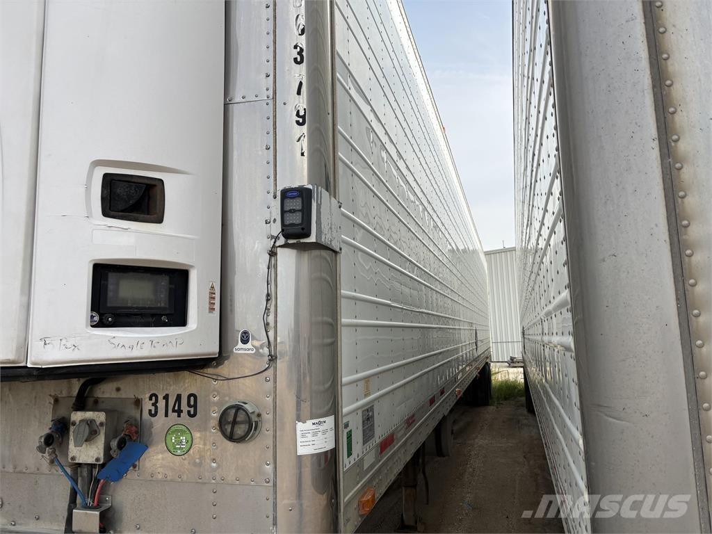 Wabash Reefer Van Semi-Reboques Caixa Fechada