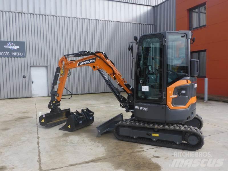 Develon DX27Z-7 Mini Escavadoras <7t