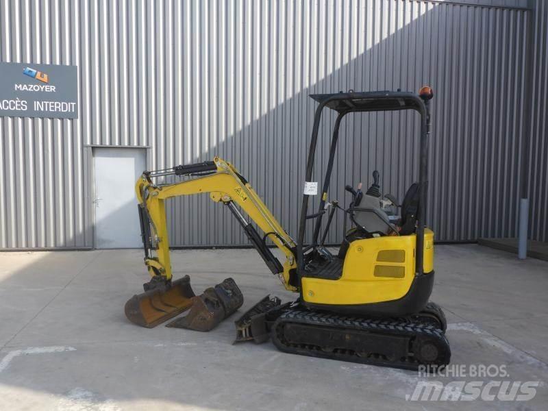 Yanmar VIO17U Mini Escavadoras <7t