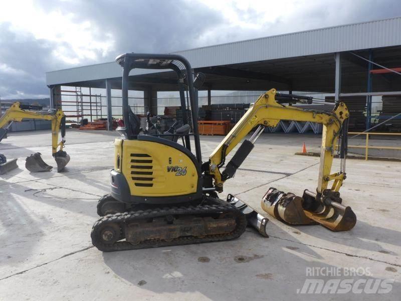 Yanmar VIO26 Mini Escavadoras <7t