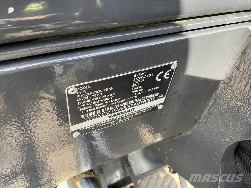 Yanmar SV15 VT (ST23918) Agricultura - Outros
