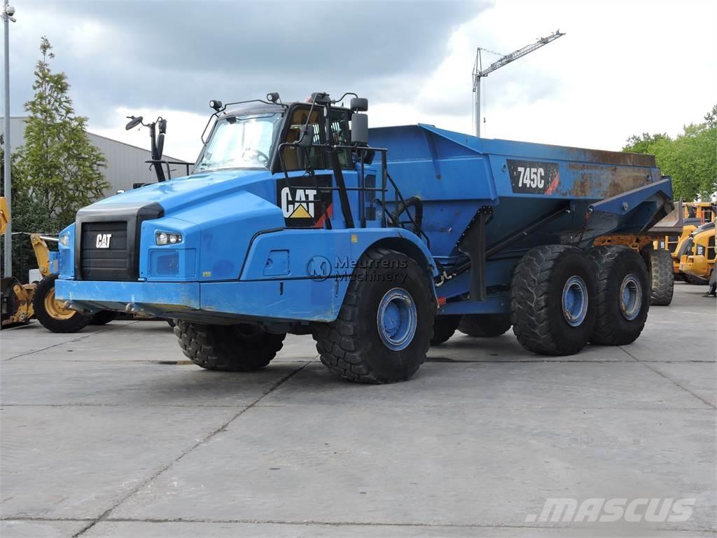 CAT 745C TAILGATE Camiões articulados