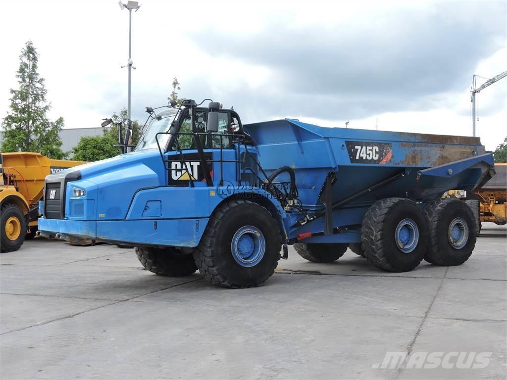 CAT 745C TAILGATE Camiões articulados