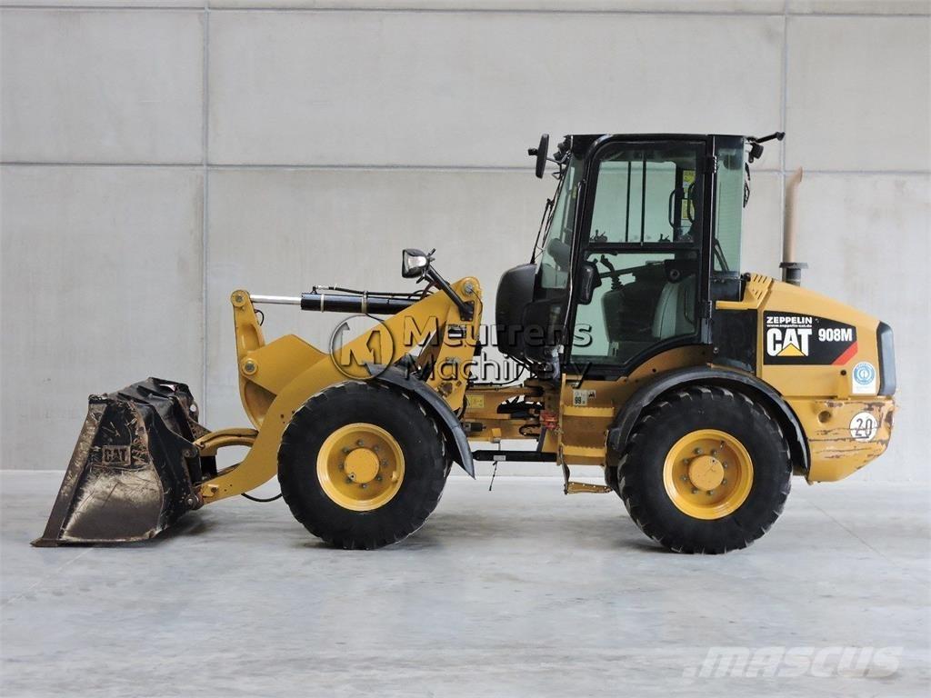 CAT 908M GERMAN Pás carregadoras de rodas