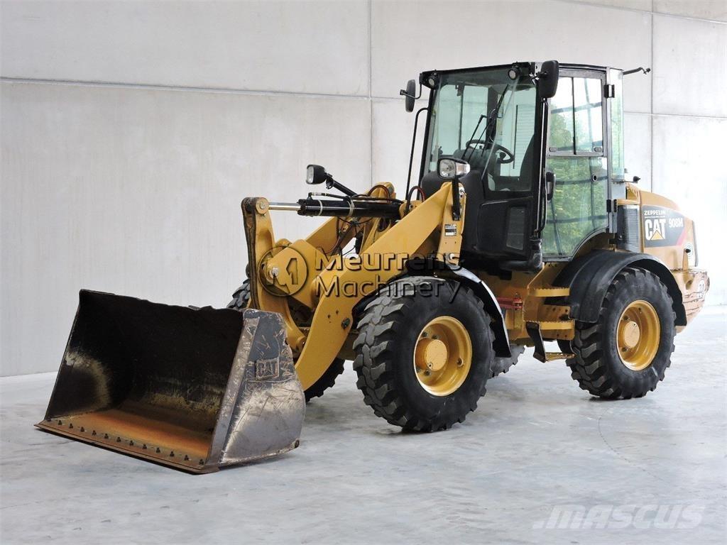 CAT 908M GERMAN Pás carregadoras de rodas