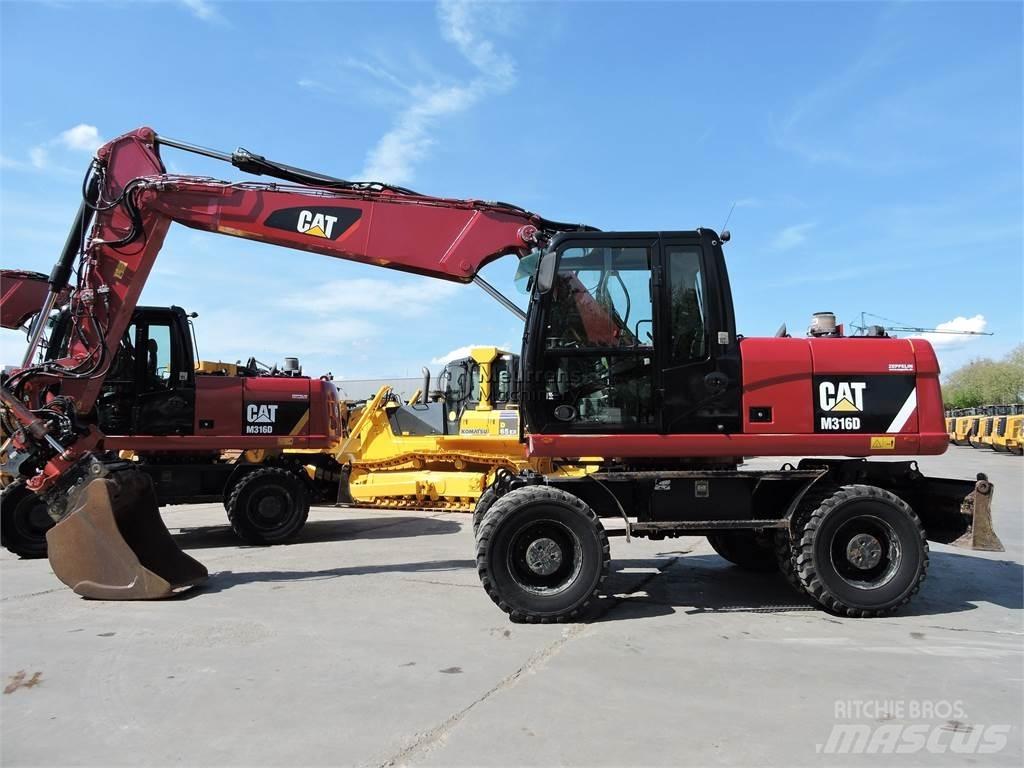 CAT M316D Escavadoras de rodas