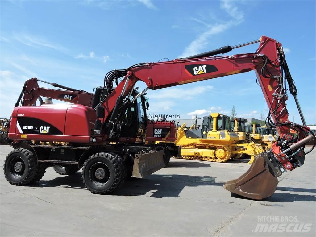 CAT M316D Escavadoras de rodas