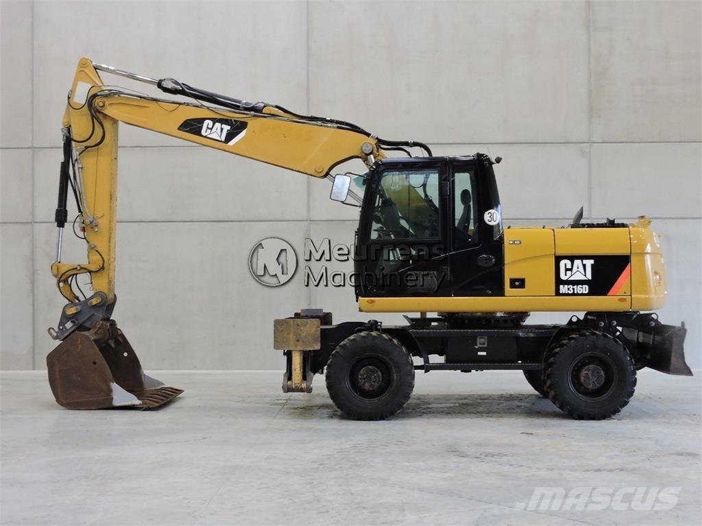 CAT M316D Escavadoras de rodas
