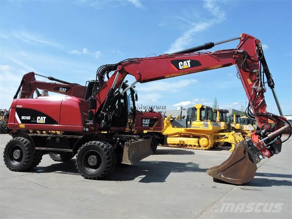 CAT M316D ROTOTILT Escavadoras de rodas