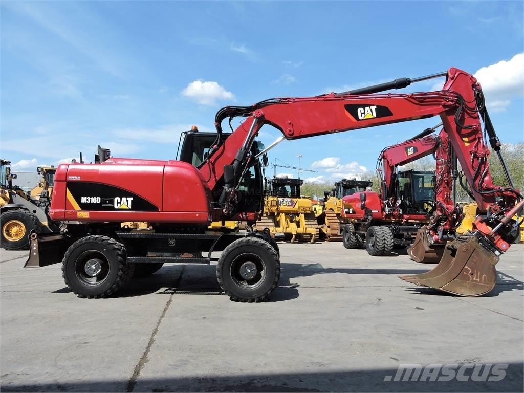 CAT M316D ROTOTILT Escavadoras de rodas