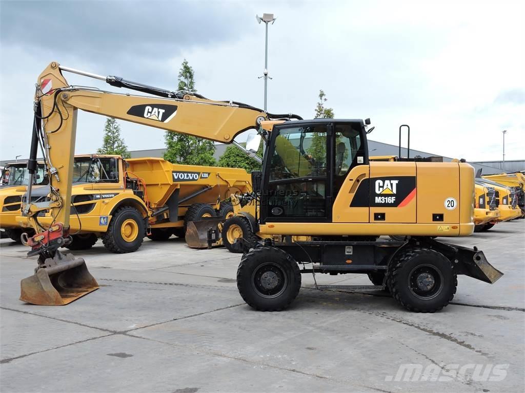CAT M316F Escavadoras de rodas