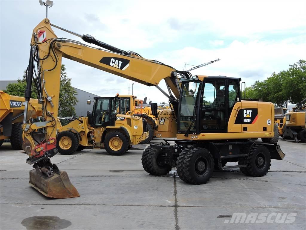 CAT M316F Escavadoras de rodas
