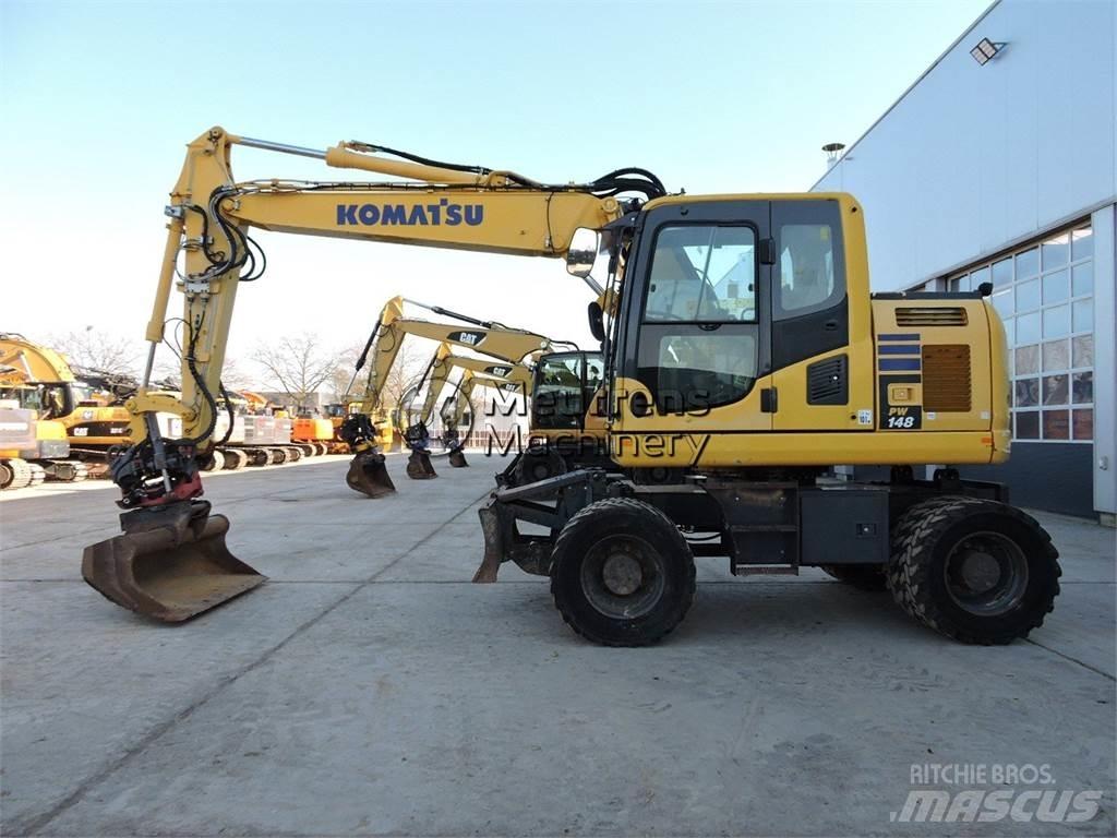 Komatsu PW148 Escavadoras de rodas