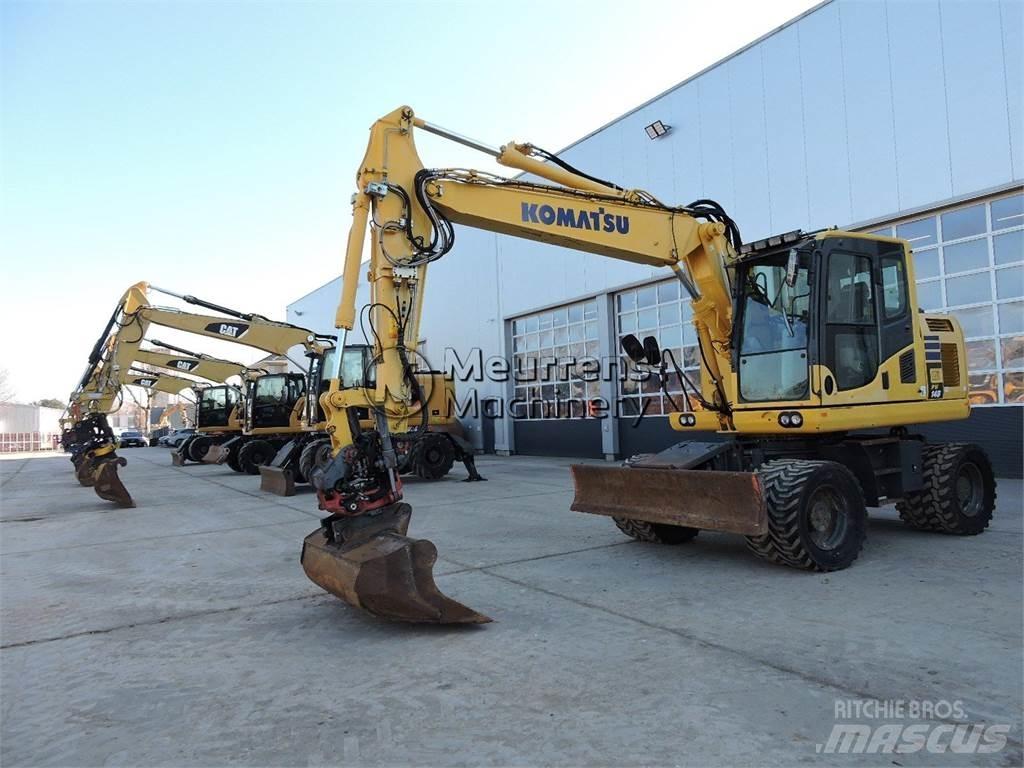 Komatsu PW148 Escavadoras de rodas
