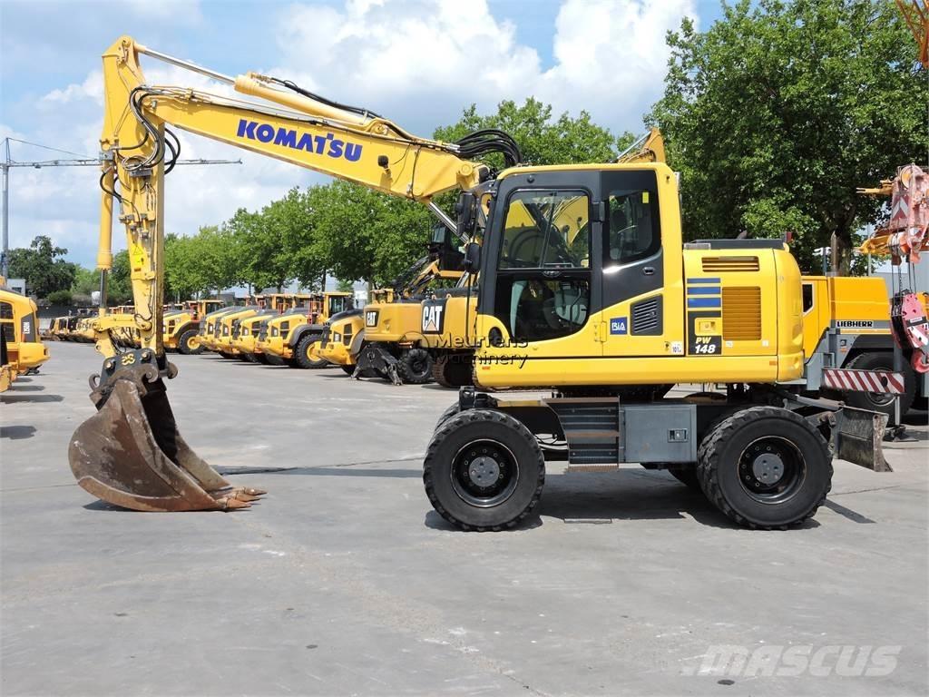 Komatsu PW148 Escavadoras de rodas