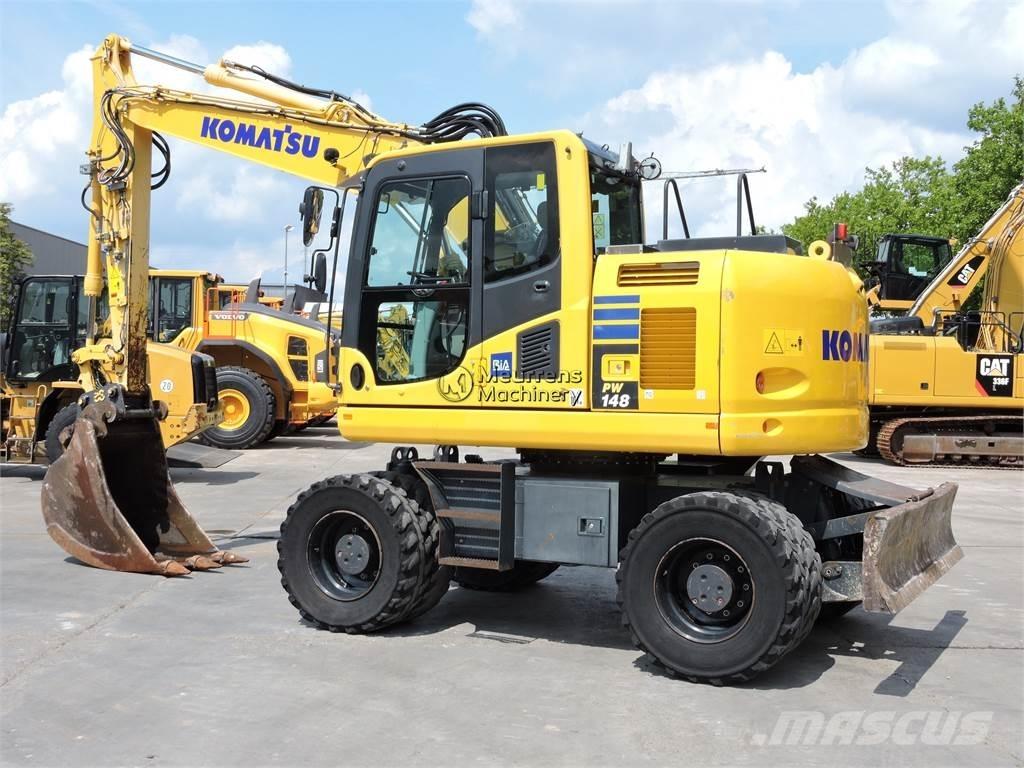 Komatsu PW148 Escavadoras de rodas