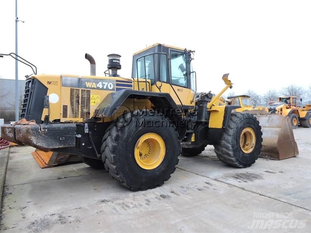 Komatsu WA470-6 Pás carregadoras de rodas