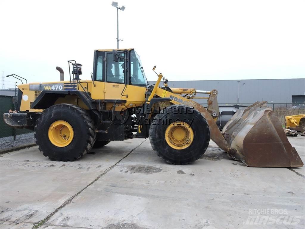 Komatsu WA470-6 Pás carregadoras de rodas
