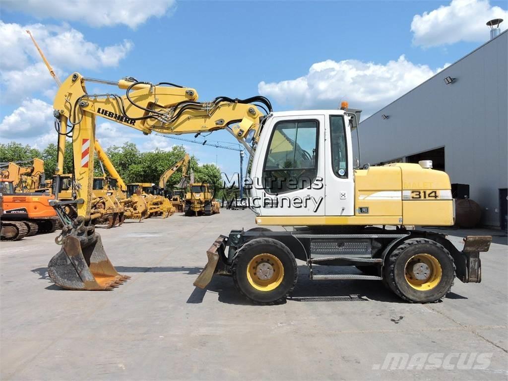 Liebherr A314 Escavadoras de rodas