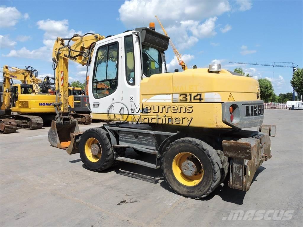 Liebherr A314 Escavadoras de rodas