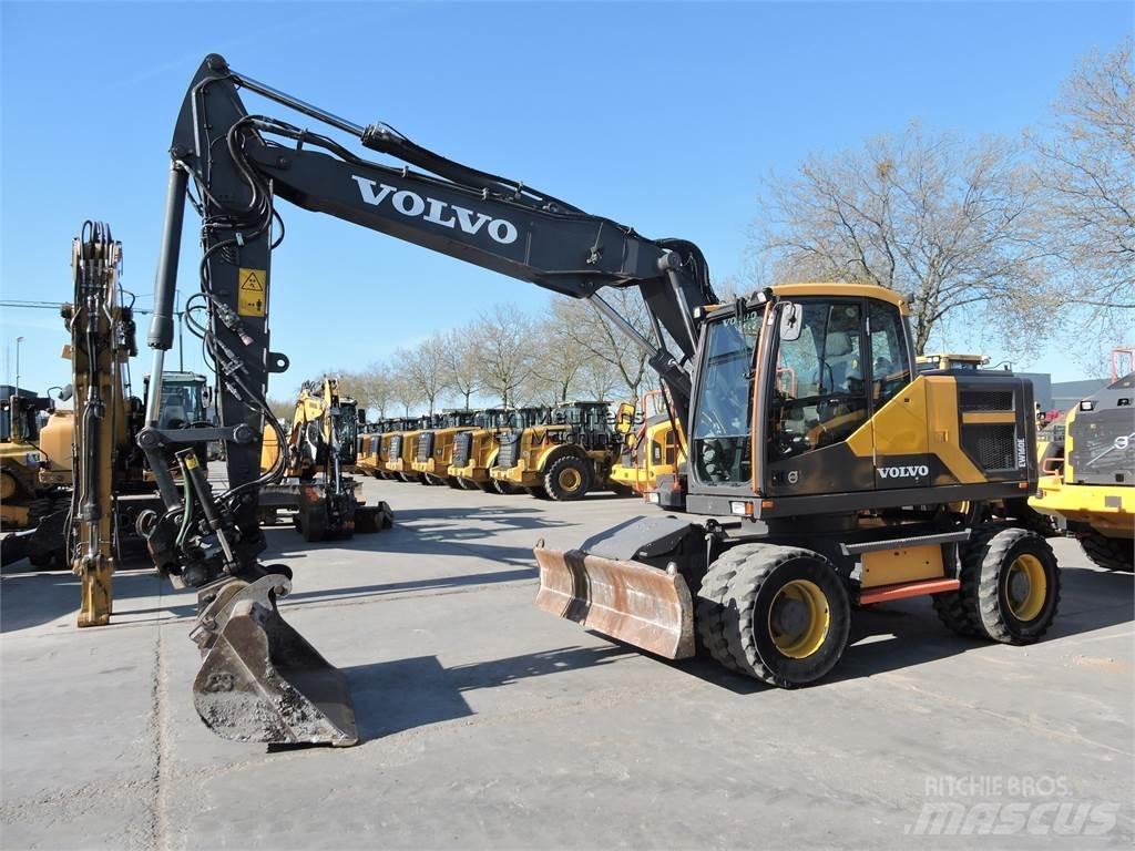 Volvo EW160E ROTOTILT Escavadoras de rodas