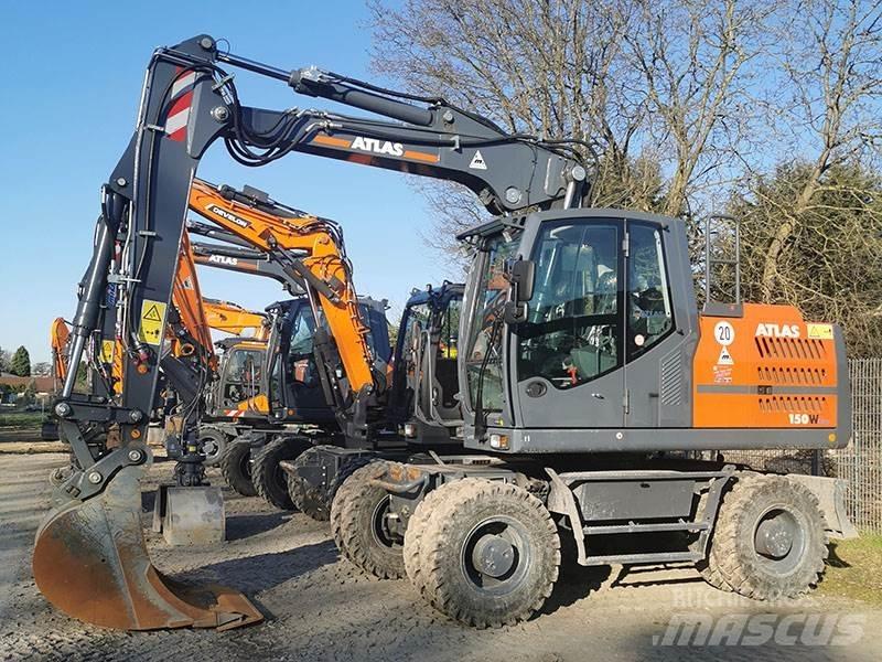 Atlas 150 W Escavadoras de rodas