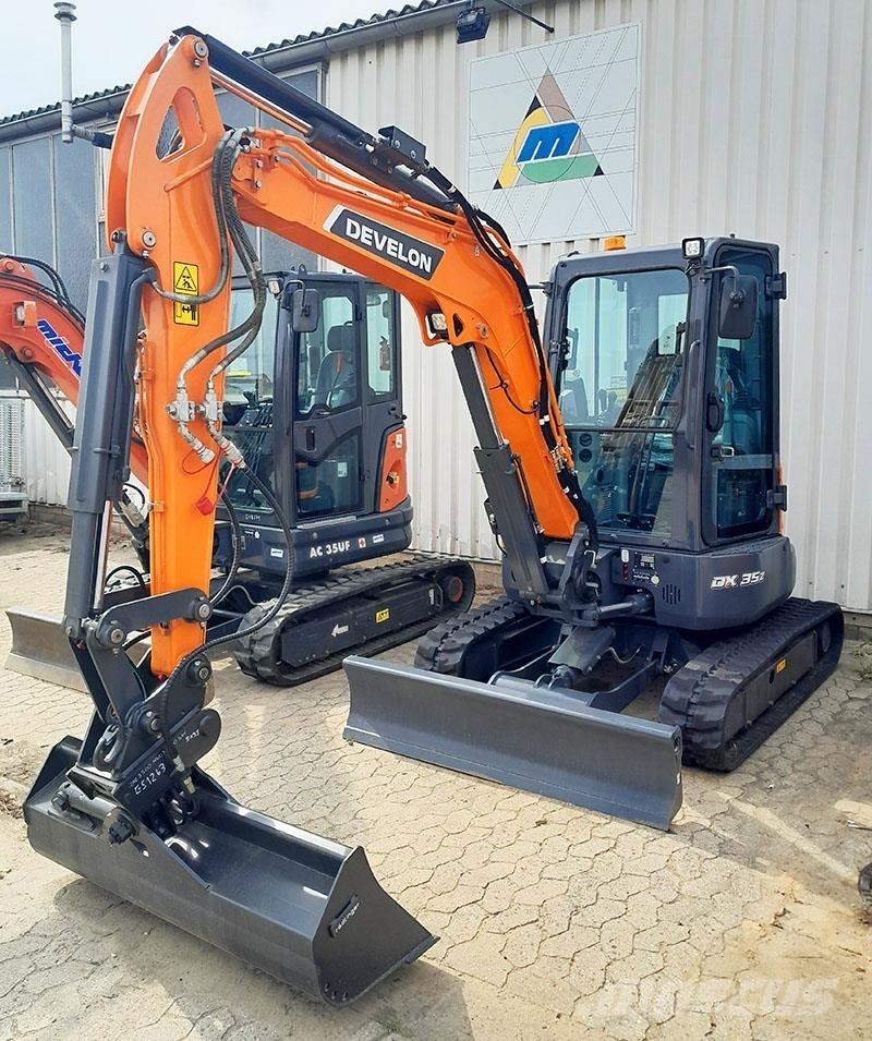 Develon DX 35Z-7 Mini Escavadoras <7t