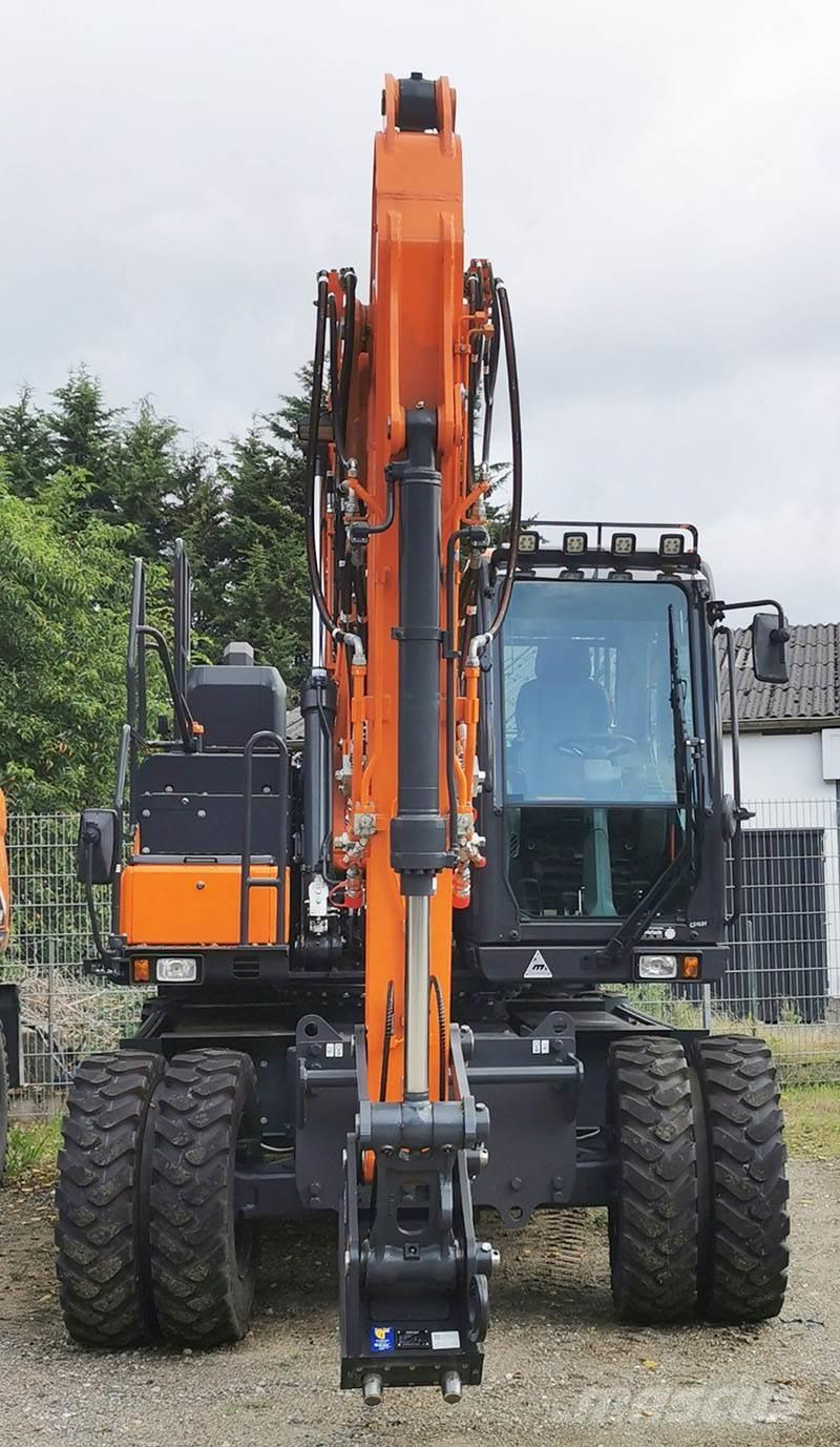 Doosan DX 160 W-7 Escavadoras de rodas