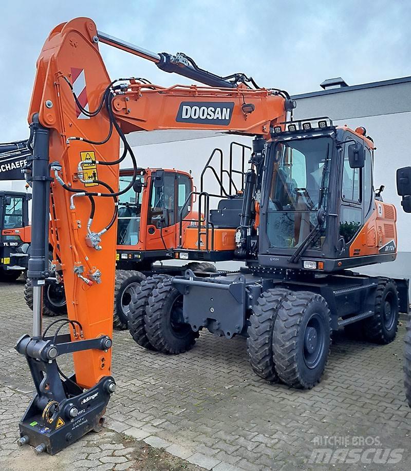 Doosan DX 170 W-7 Escavadoras de rodas
