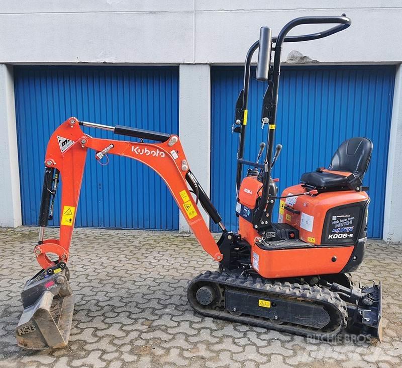Kubota K 008-5 VHG Mini Escavadoras <7t