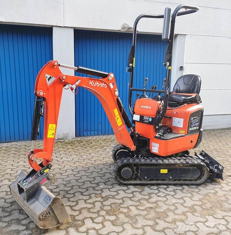 Kubota K 008-5 VHG Mini Escavadoras <7t