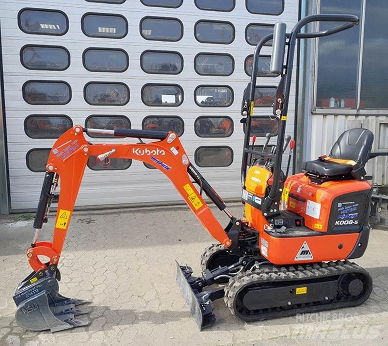 Kubota K 008-5 VHG Mini Escavadoras <7t