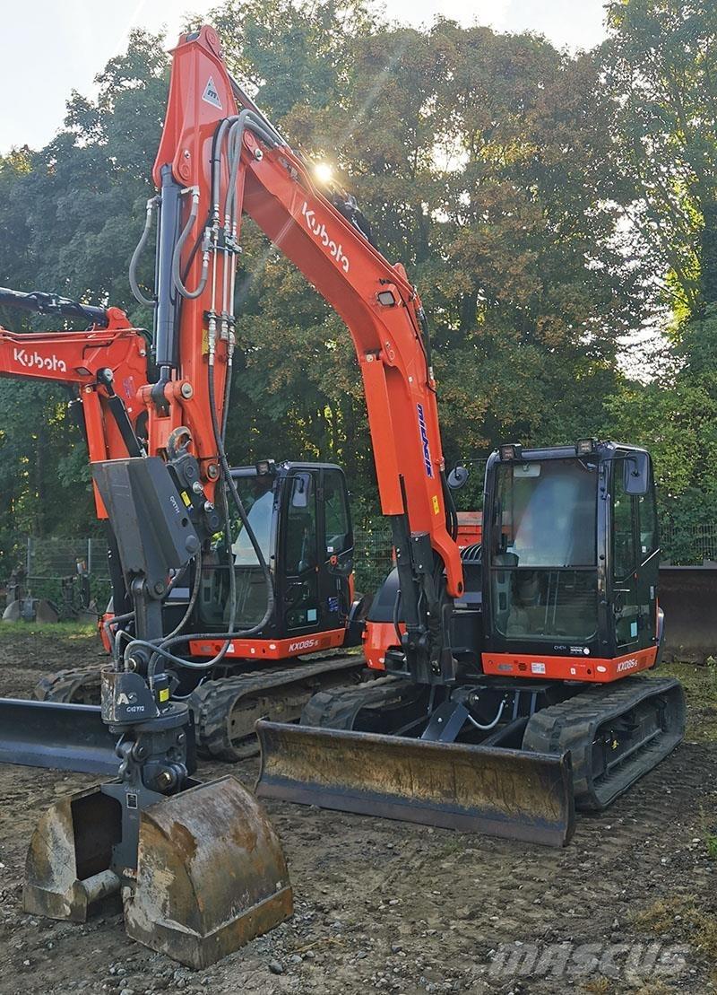 Kubota KX 085-5 GL Mini Escavadoras <7t